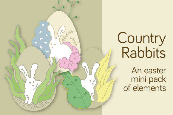Country Rabbits: Bringing Rustic Charm to Your Creative Projects