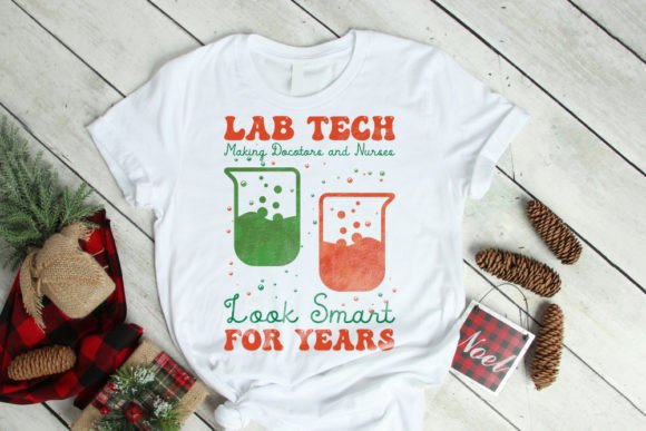 Enhancing Healthcare Holiday Spirit with the Nurse Lab Tech Christmas T Shirt SVG