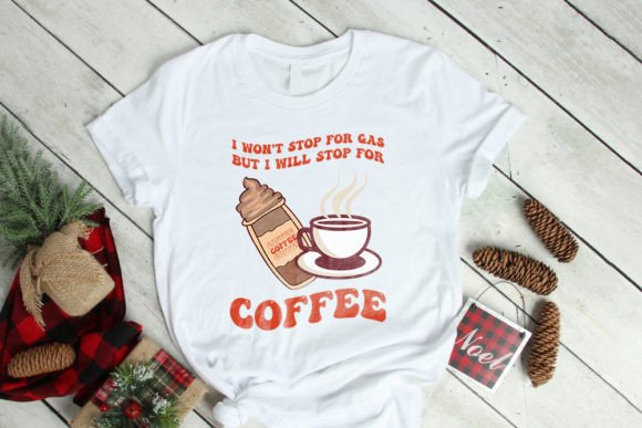 Evaluating the Retro Coffee Typography Graphics T-Shirt Design for Print-on-Demand Success