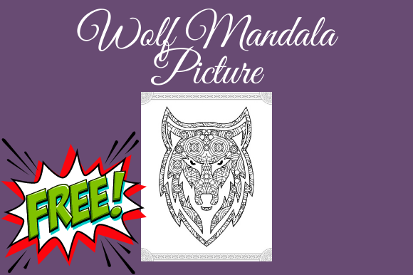 Mandala Wolf Adult Coloring Page: A Practical Guide to Creative Relaxation and Artistic Expression