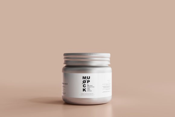 Mastering Product Presentation with the Aluminum Cosmetic Jar Mockup Bundle