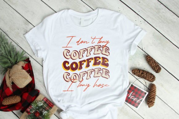 Retro Coffee Tee Design