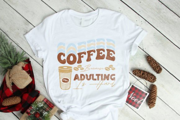 Strategic Branding with Retro Funny Coffee Adulting Typography