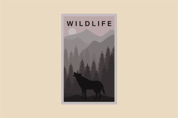 Wildlife Minimalistic Print Poster Guide
